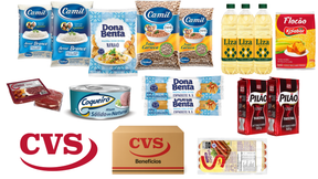 Promoção CVS  2 Cesta Básica Custo Beneficio Alimentação + Produtos de Higiene